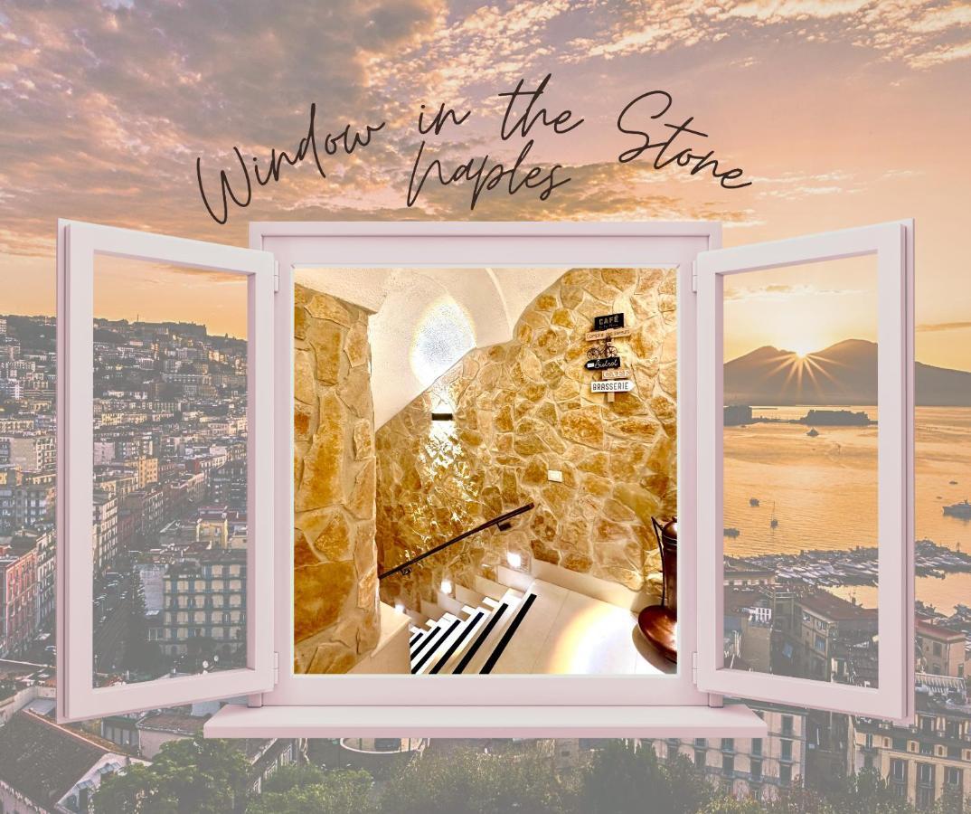 Hotel Window In The Stone Neapel Exterior foto